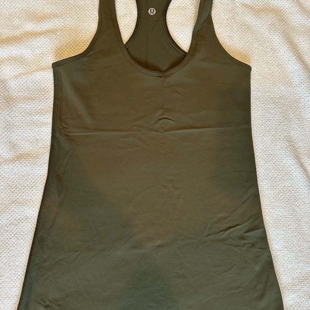 Lululemon Olive Green Cool Racerback